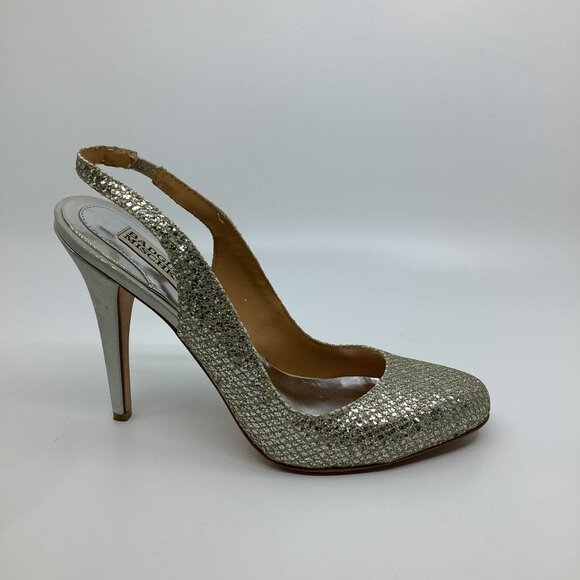 Badgley Mischka Women's Kiss Kiss Slingback Heels - Picture 3 of 8